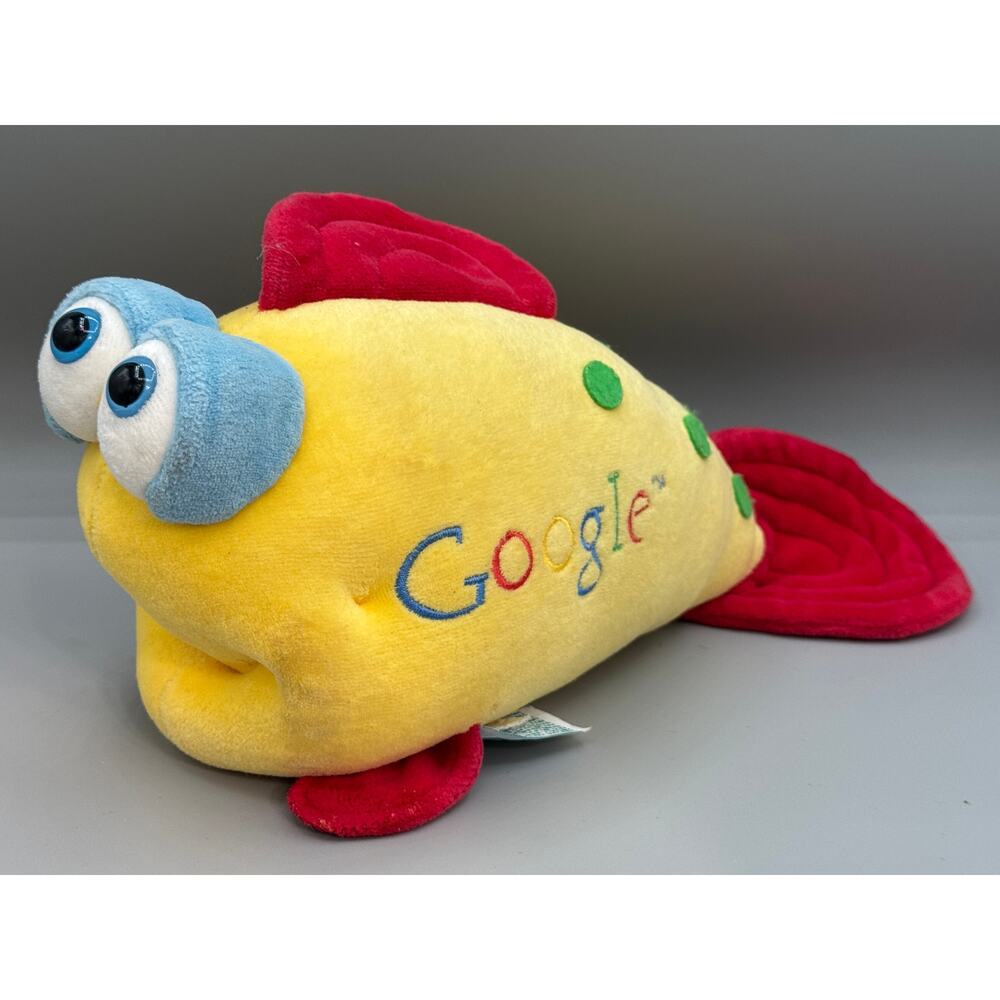 Jennifer Mazur Funny Friends Plush GOOGLE Fish